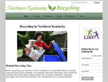 Tablet Screenshot of nkyrecycling.com